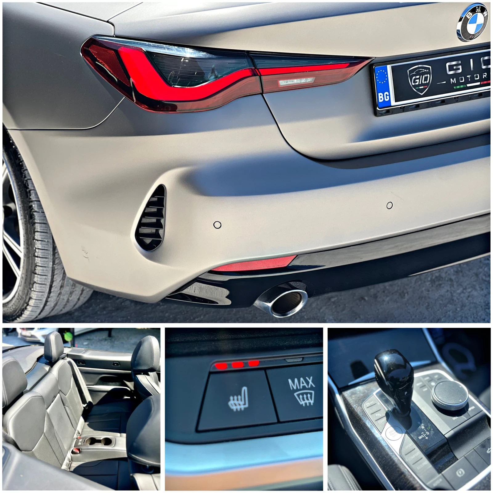 BMW 430 28, 000km* Подгрев* Shadowline* Кабриолет* Подгрев, снимка 13 - Автомобили и джипове - 55724611