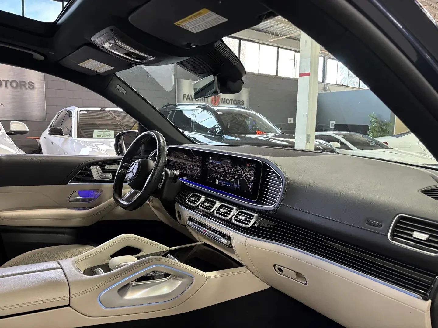 Mercedes-Benz GLS 450 4matic AMG pkg Цена до България & АвтоКредит, снимка 10 - Автомобили и джипове - 56145745
