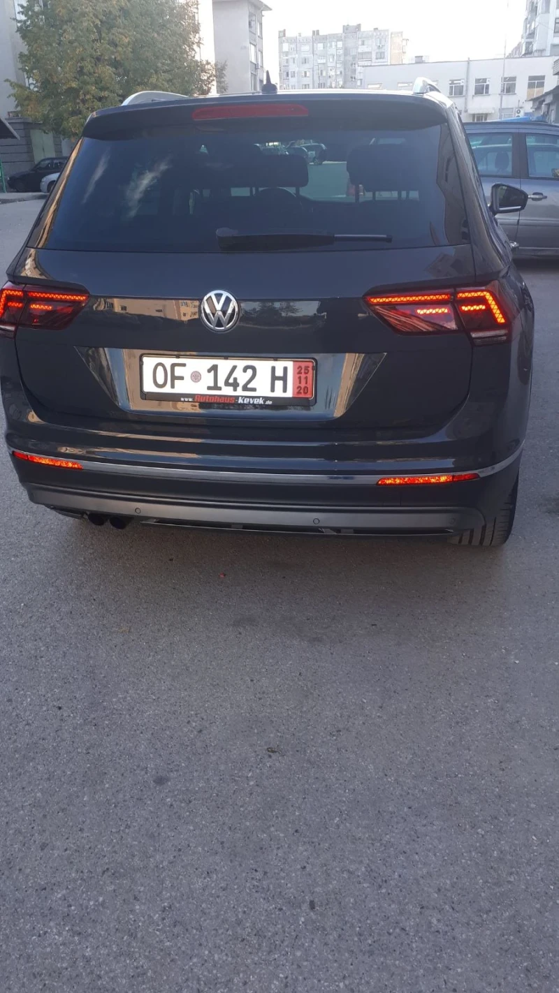 VW Tiguan 2.0 TDI HIGHLINE 4 MOTION 190кс. LED, снимка 8 - Автомобили и джипове - 47641943