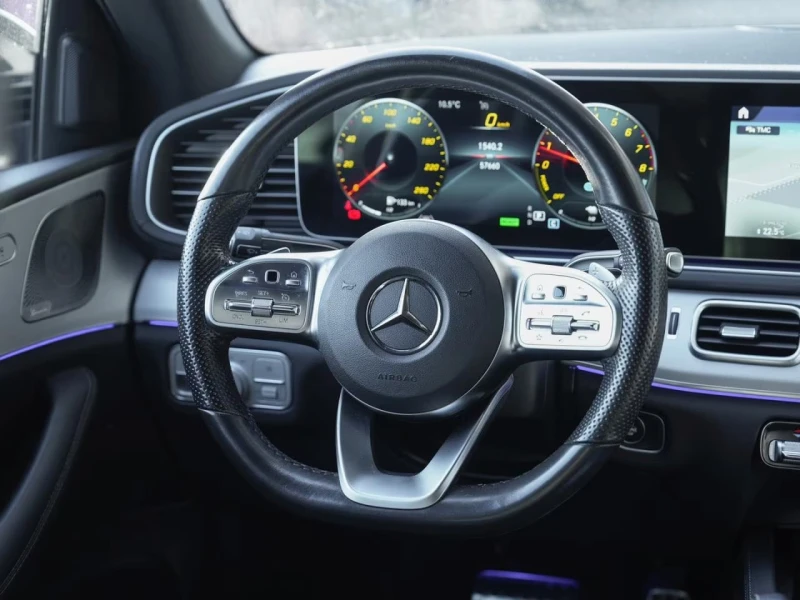 Mercedes-Benz GLE 350 AMG/333HP/COUPE/4M/360/NIGHT/DIST/BURM/880v, снимка 6 - Автомобили и джипове - 53243633