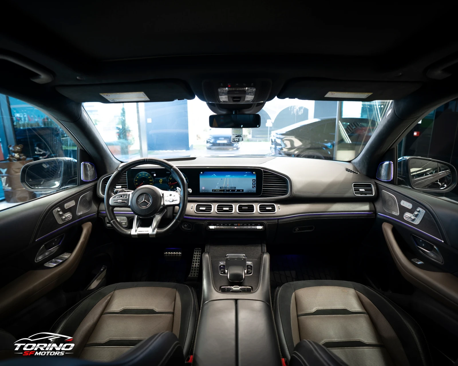 Mercedes-Benz GLS 63 AMG 3xTV* V8 BITURBO* 4MATIC+ 3D BURM* SOFTCLOSE* PANO | Mobile.bg � ����������� 13