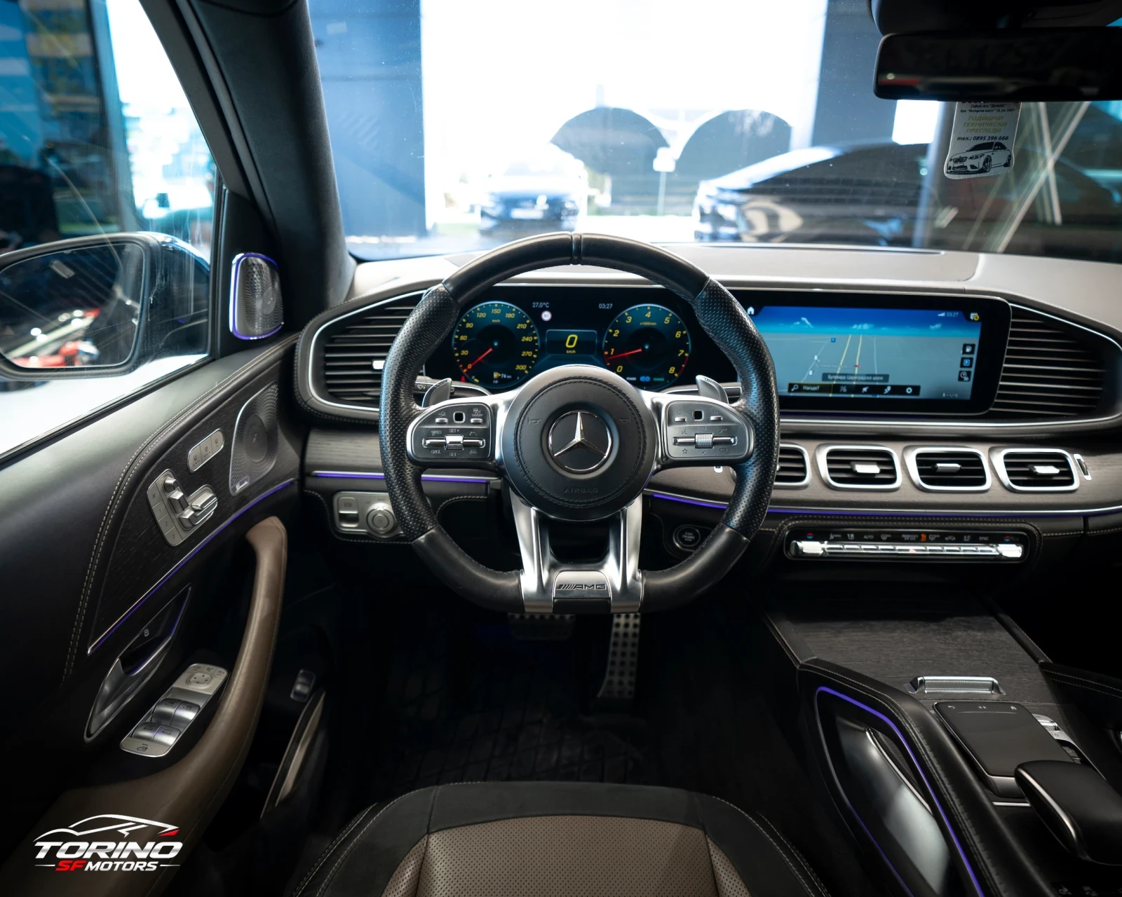 Mercedes-Benz GLS 63 AMG 3xTV* V8 BITURBO* 4MATIC+ 3D BURM* SOFTCLOSE* PANO | Mobile.bg � ����������� 14