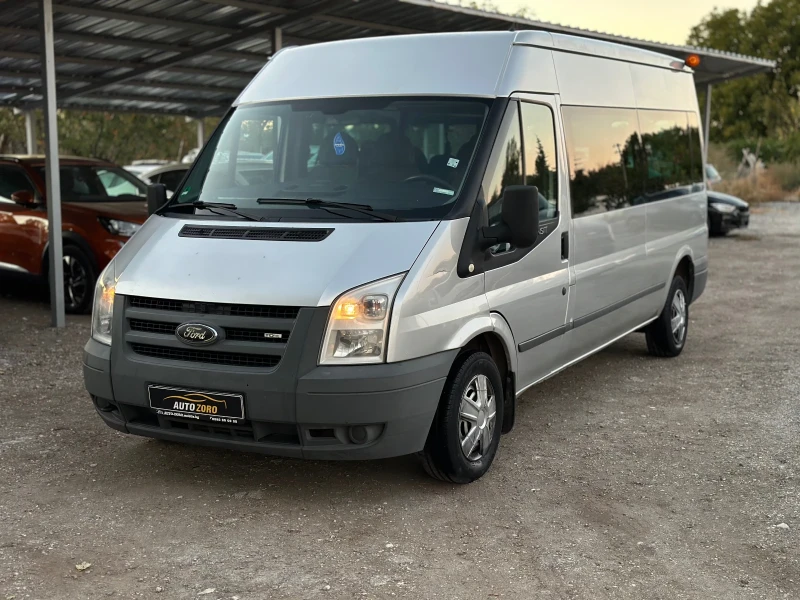 Ford Transit 2.2 ДИЗЕЛ* 8+ 1* КЛИМАТИК* ФЕЙСЛИФТ* ДЪЛГА БАЗА* Л, снимка 6 - Бусове и автобуси - 47500724