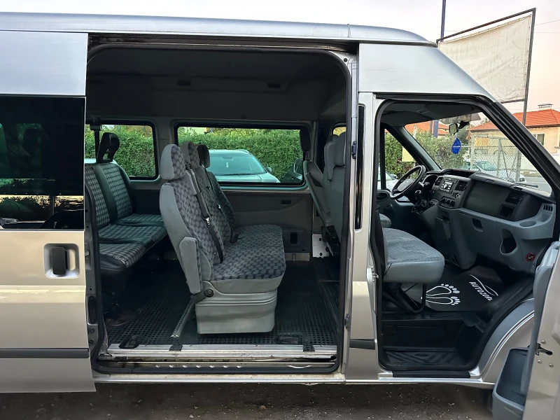 Ford Transit 2.2 ДИЗЕЛ* 8+ 1* КЛИМАТИК* ФЕЙСЛИФТ* ДЪЛГА БАЗА* Л, снимка 13 - Бусове и автобуси - 47500724