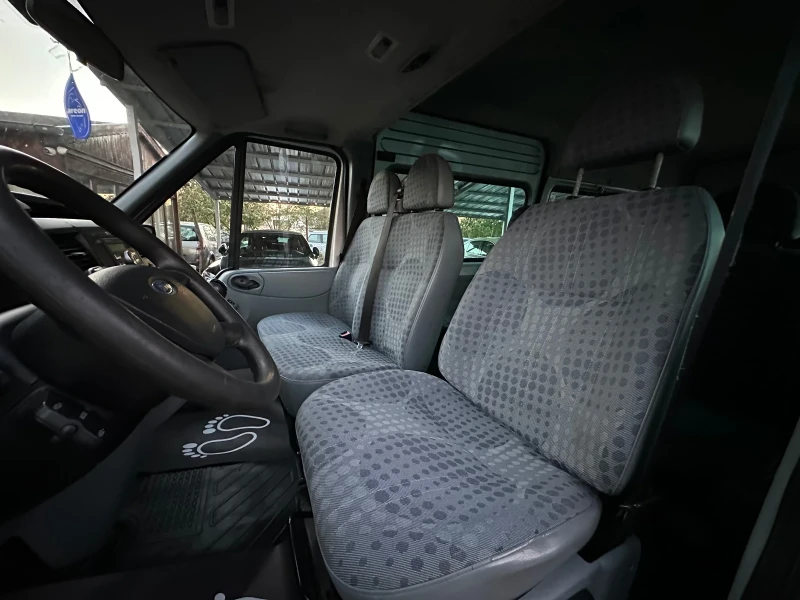 Ford Transit 2.2 ДИЗЕЛ* 8+ 1* КЛИМАТИК* ФЕЙСЛИФТ* ДЪЛГА БАЗА* Л, снимка 9 - Бусове и автобуси - 47500724