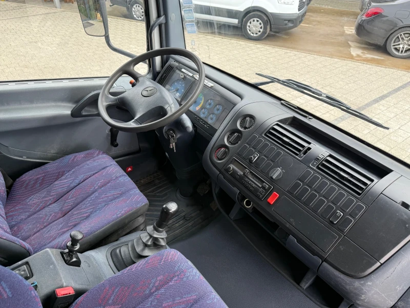 Mercedes-Benz Atego 1217 Самосвал с кран 4тонен , снимка 11 - Камиони - 52474452