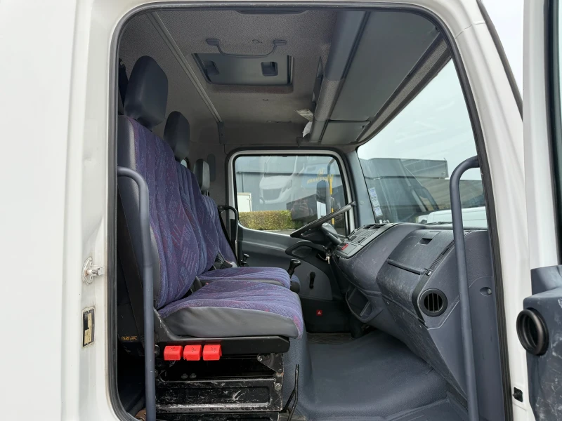 Mercedes-Benz Atego 1217 Самосвал с кран 4тонен , снимка 10 - Камиони - 52474452