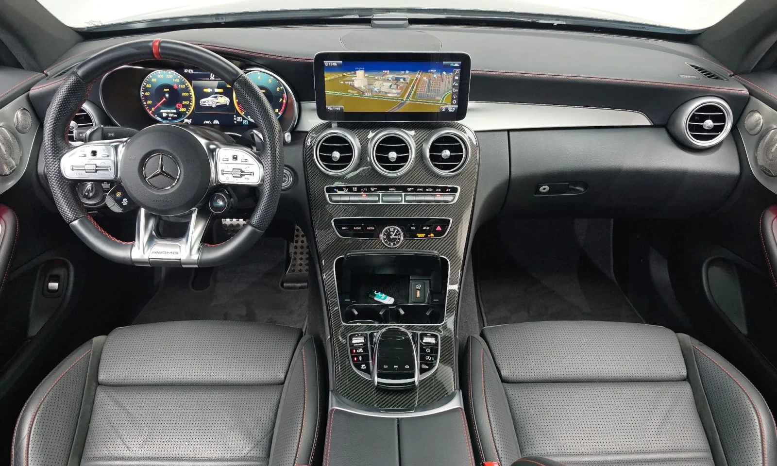 Mercedes-Benz C 43 AMG C43 AMG 4MATIC\ТОП ЦЕНА, снимка 7 - Автомобили и джипове - 55574982
