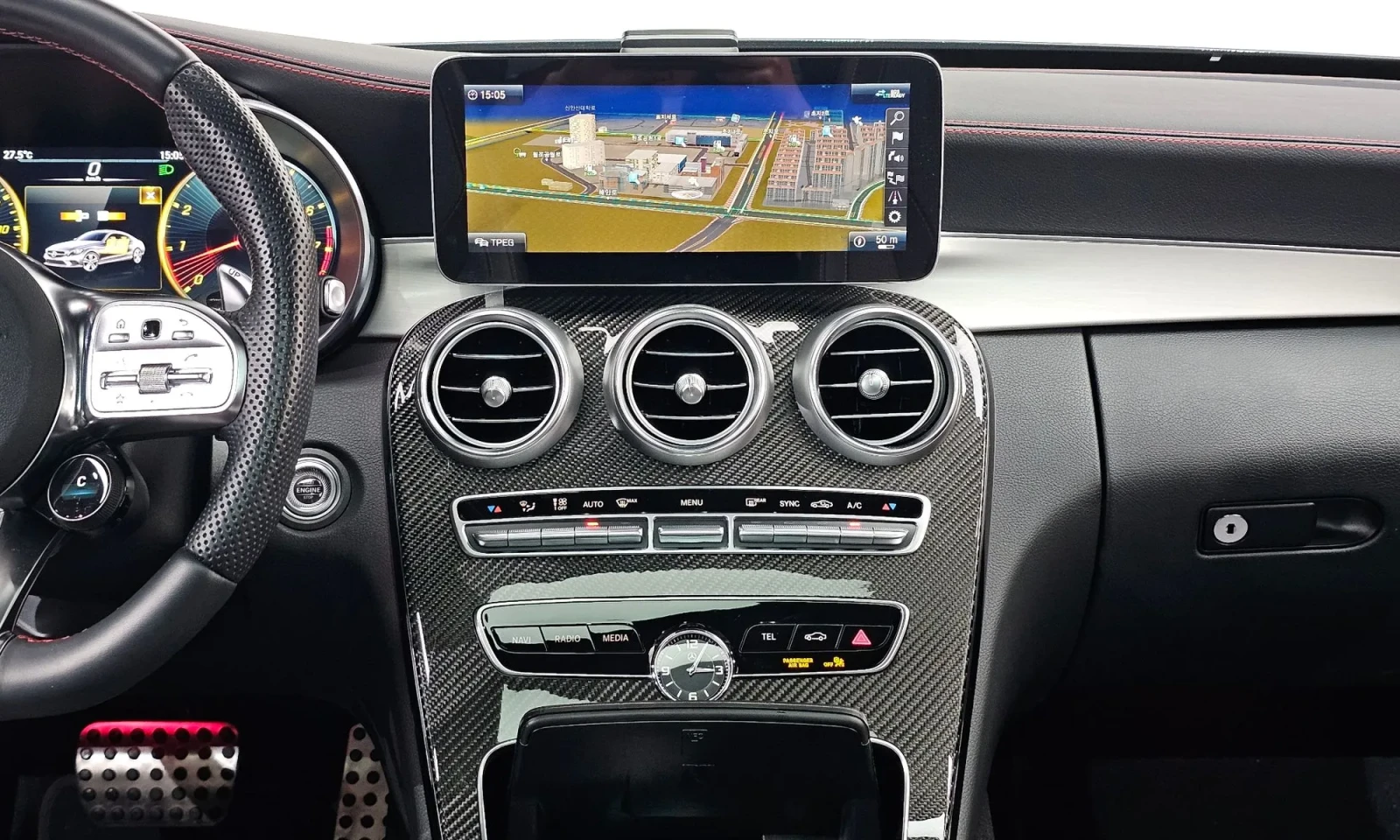 Mercedes-Benz C 43 AMG C43 AMG 4MATIC\ТОП ЦЕНА, снимка 14 - Автомобили и джипове - 55574982