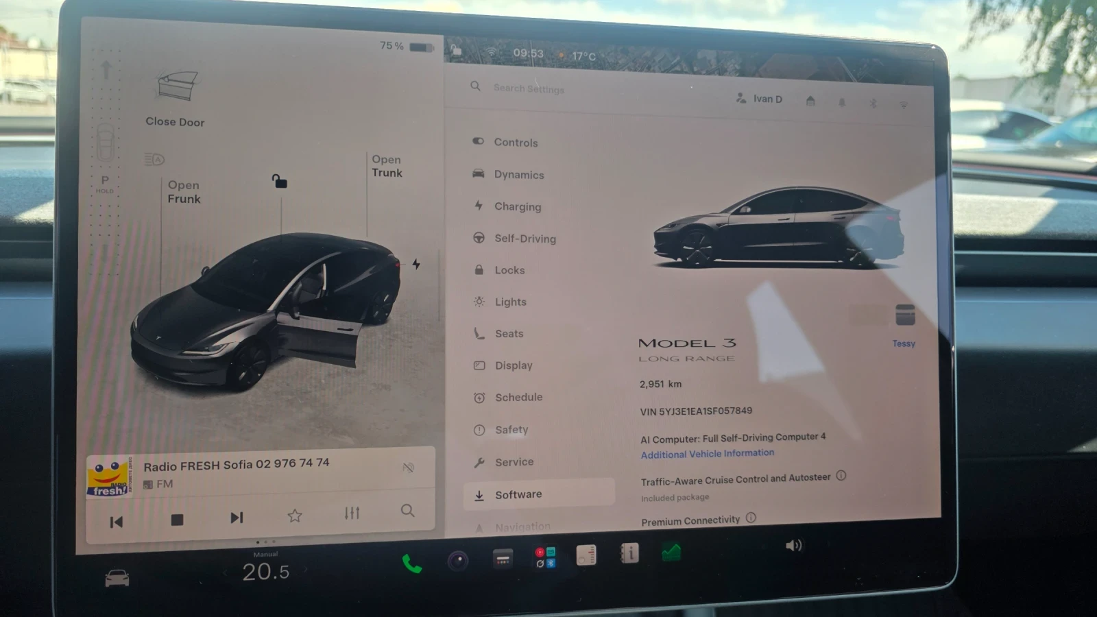 Tesla Model 3 Highland Long Range RWD, снимка 9 - Автомобили и джипове - 56244953