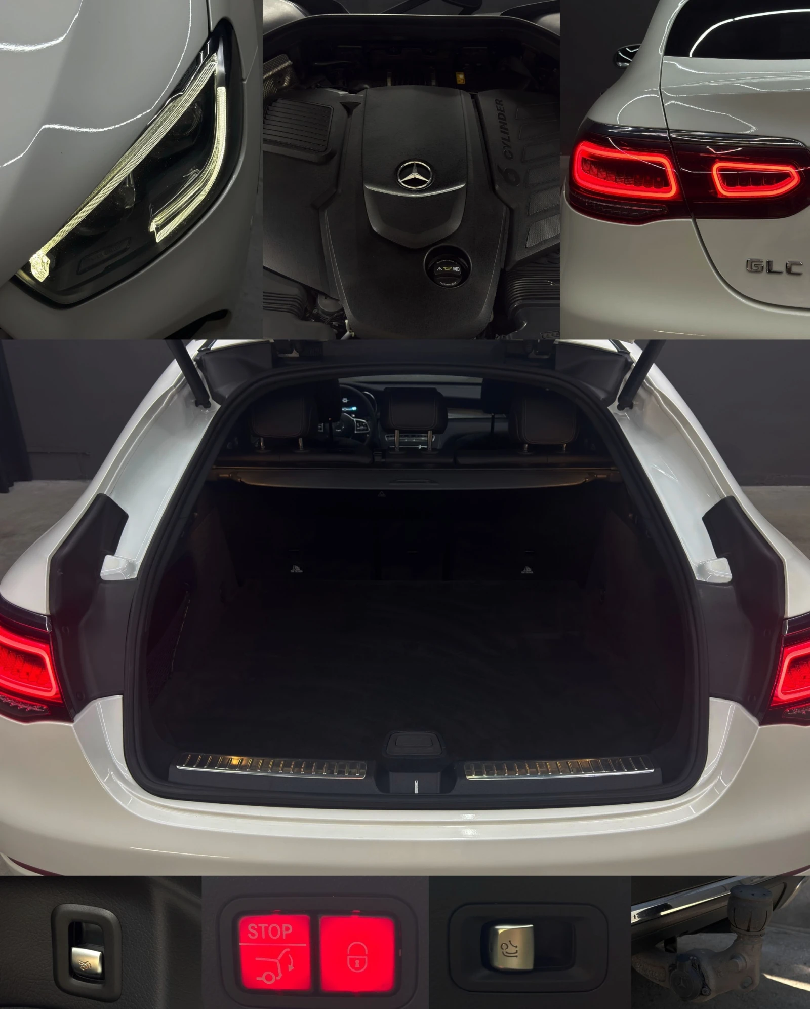 Mercedes-Benz GLC 400 d/Coupe/AMG/4Matic/ПълнаСервизнаИстория, снимка 14 - Автомобили и джипове - 55090443