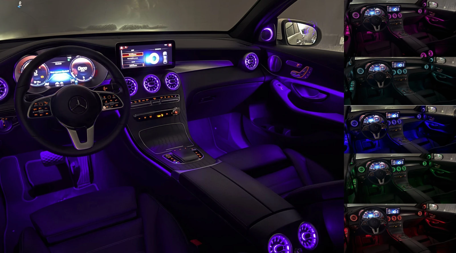 Mercedes-Benz GLC 400 d/Coupe/AMG/4Matic/ПълнаСервизнаИстория, снимка 15 - Автомобили и джипове - 55090443