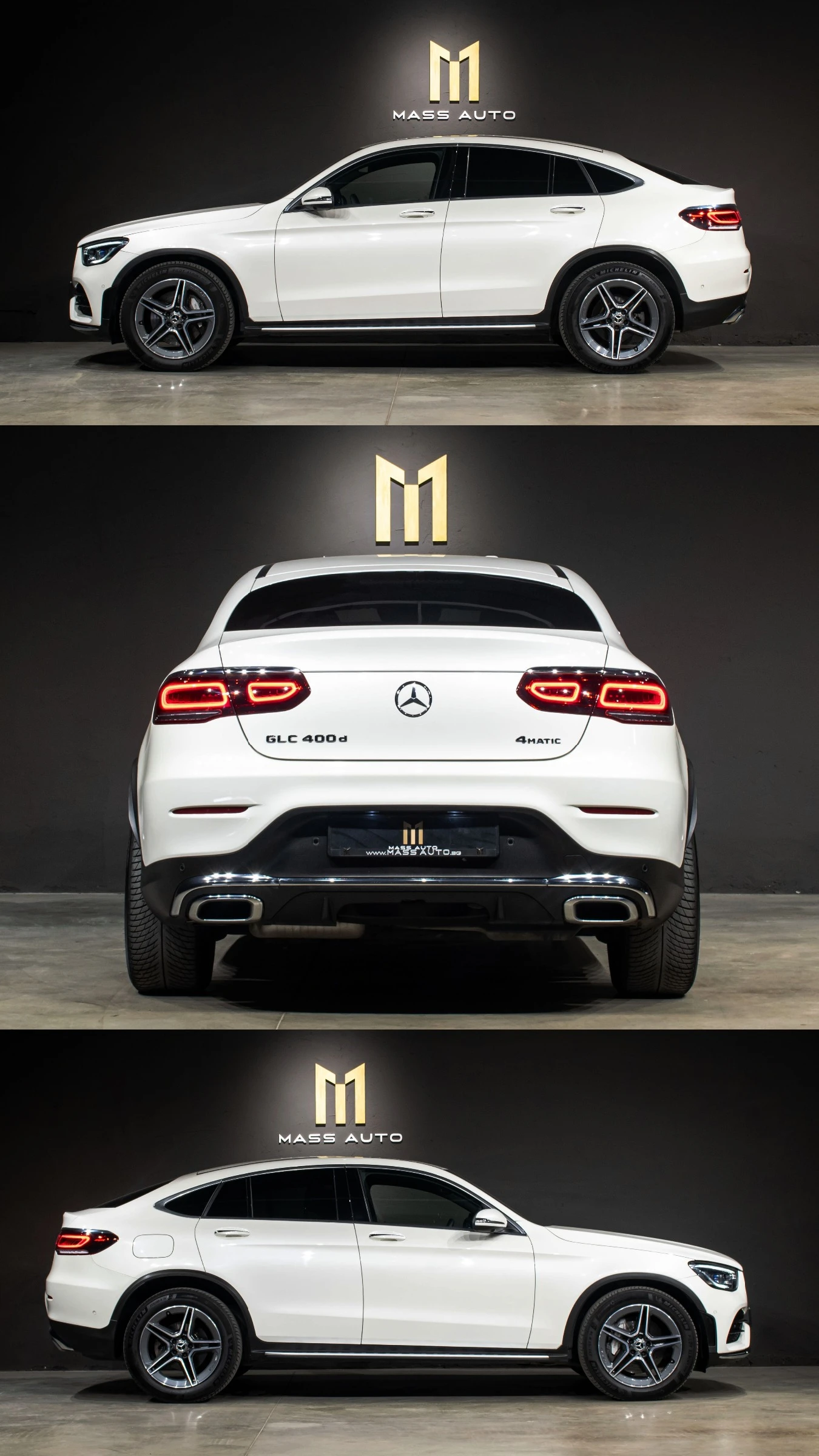 Mercedes-Benz GLC 400 d/Coupe/AMG/4Matic/ПълнаСервизнаИстория, снимка 4 - Автомобили и джипове - 55090443