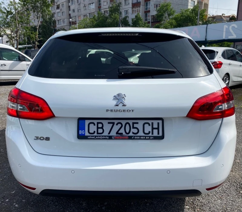 Peugeot 308 1.2i= 130HP= 65000KM= TOP= KEYLESS GO= , снимка 3 - Автомобили и джипове - 45417328