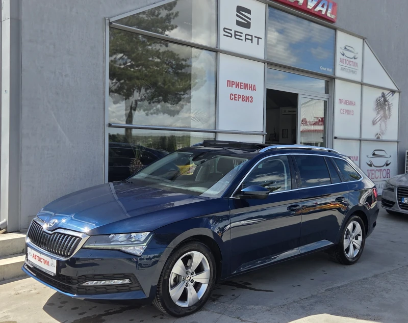 Skoda Superb 2.0TDI 150кс DSG FACELIFT LED ИСТОРИЯ - 36990 лв. - 42539842 1