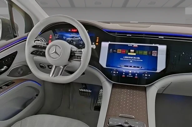 Mercedes-Benz EQS SUV 450 4Matic = AMG Line = Premium Plus Гаранция - изображение 4