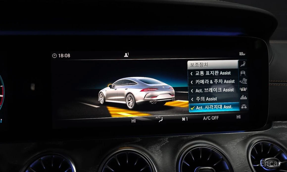 Mercedes-Benz AMG GT 43* 4MATIC* BURMESTER* ОБДУХВАНЕ* КАМЕРИ* HEAD-UP*, снимка 11 - Автомобили и джипове - 54058940