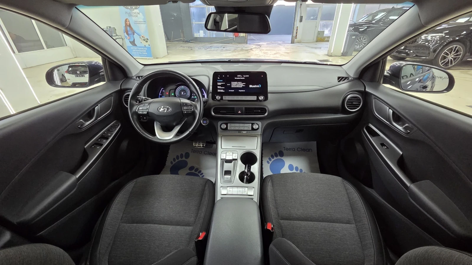 Hyundai Kona 64KWh/Blue Link/SOH100%, снимка 11 - Автомобили и джипове - 54402110