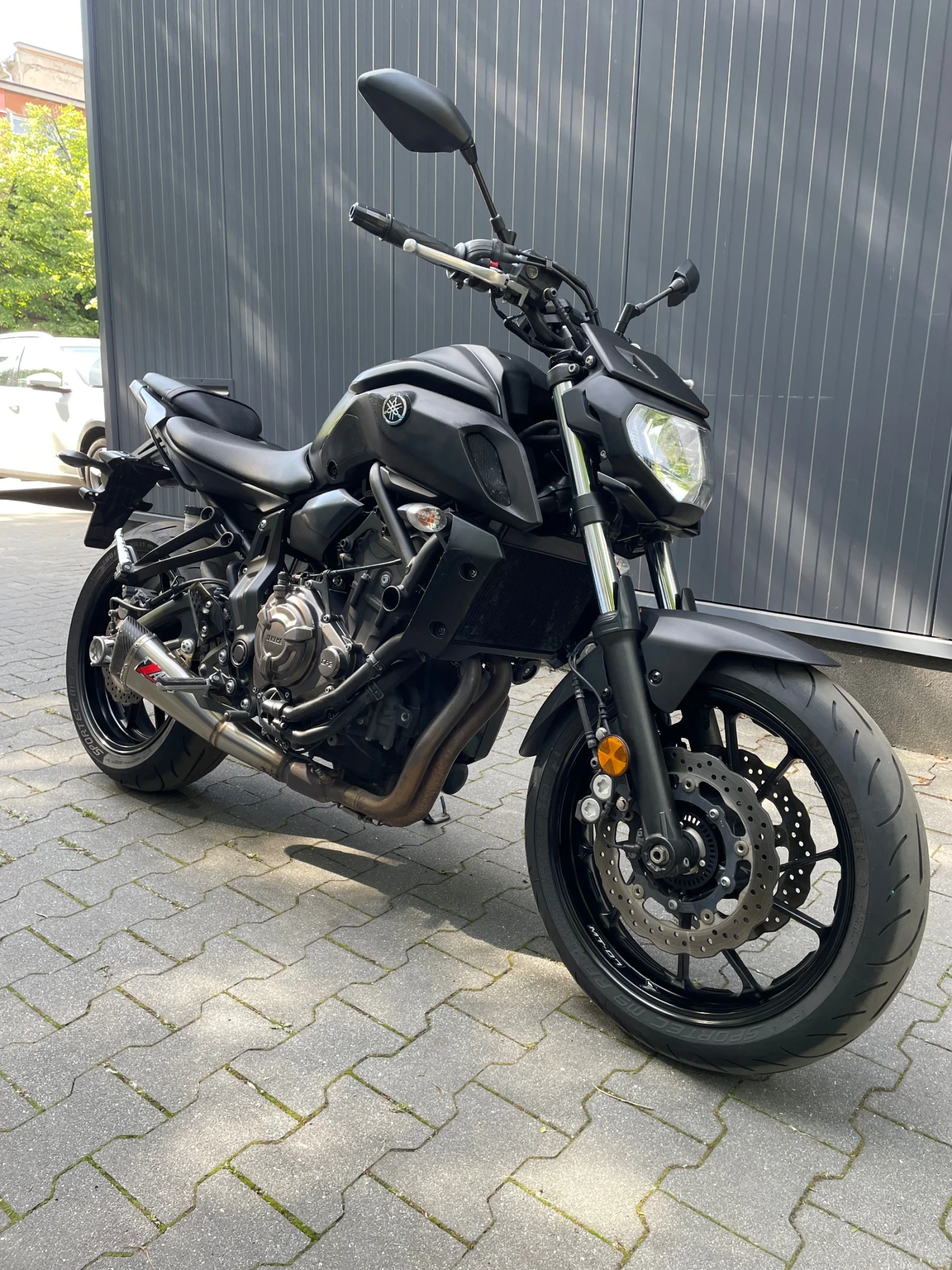 Yamaha Mt-07 ГЕНЕРАЦИЯ ZARD ITALY!!! 