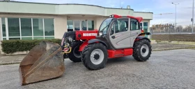 Телескопични товарачи Manitou 835H , КОФА+ ВИЛИЦИ+ ЩИПКА, снимка 4
