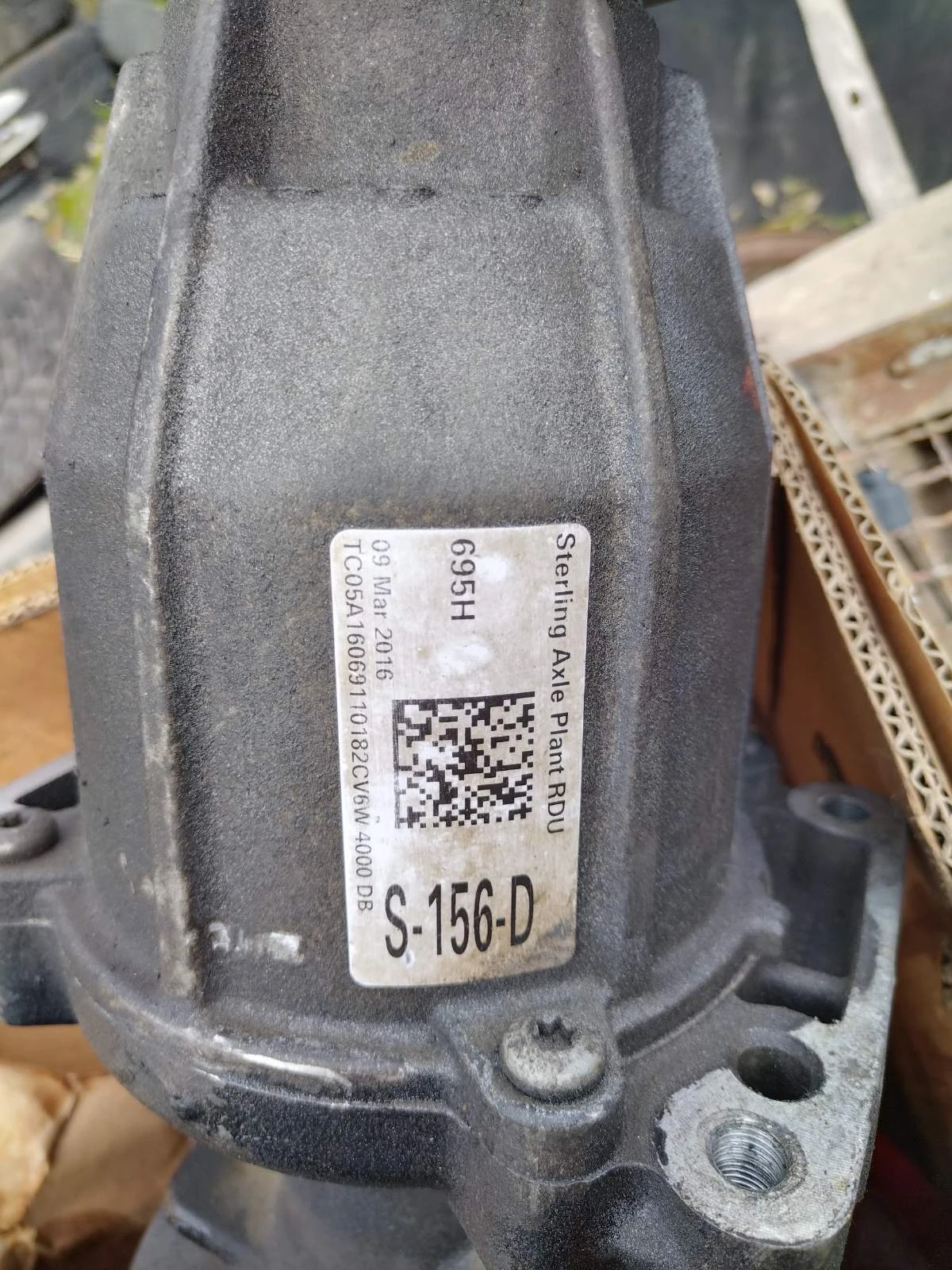 CV6W4000-DB заден диференциал за Форд Куга S-156-D, снимка 2 - Части - 56232481