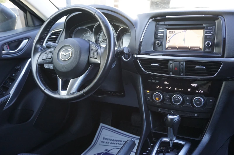 Mazda 6 2.2D/навигация/KeyLess/Xennon , снимка 12 - Автомобили и джипове - 52424808