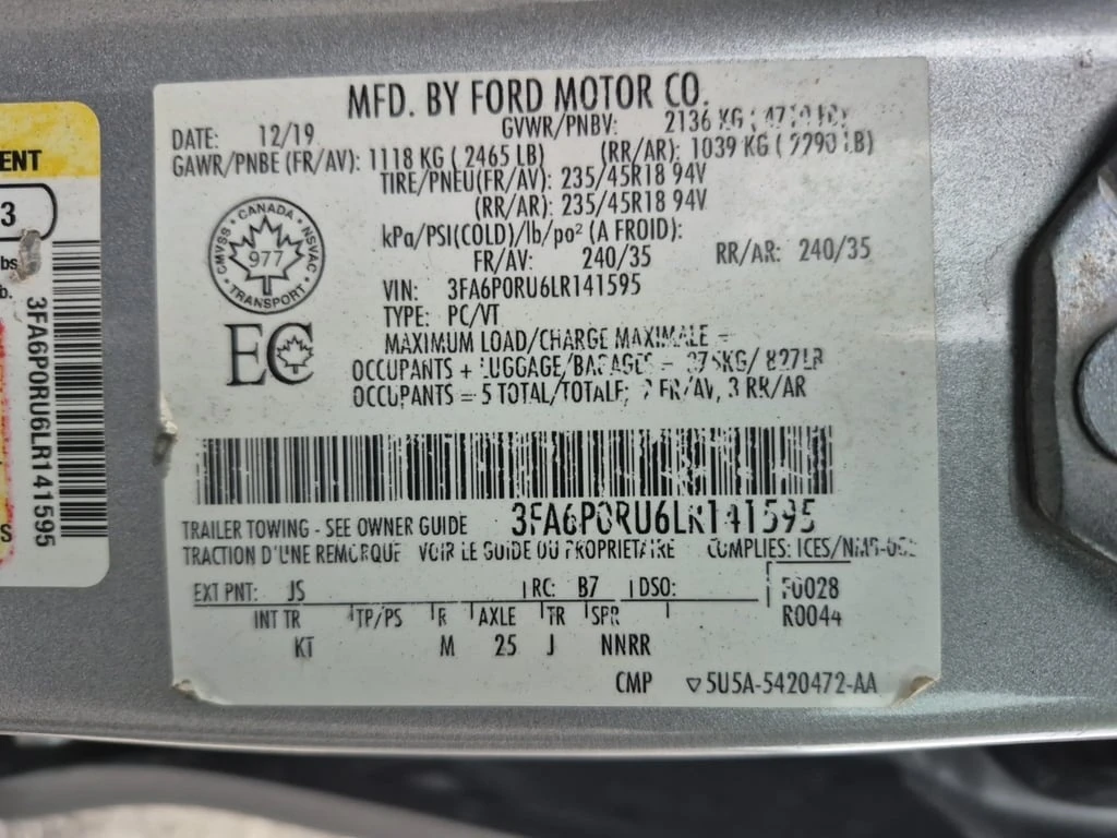 Ford Fusion * TITANIUM * CARFAX * БЕЗ ПЪРВОНАЧАЛНА ВНОСКА - изображение 7