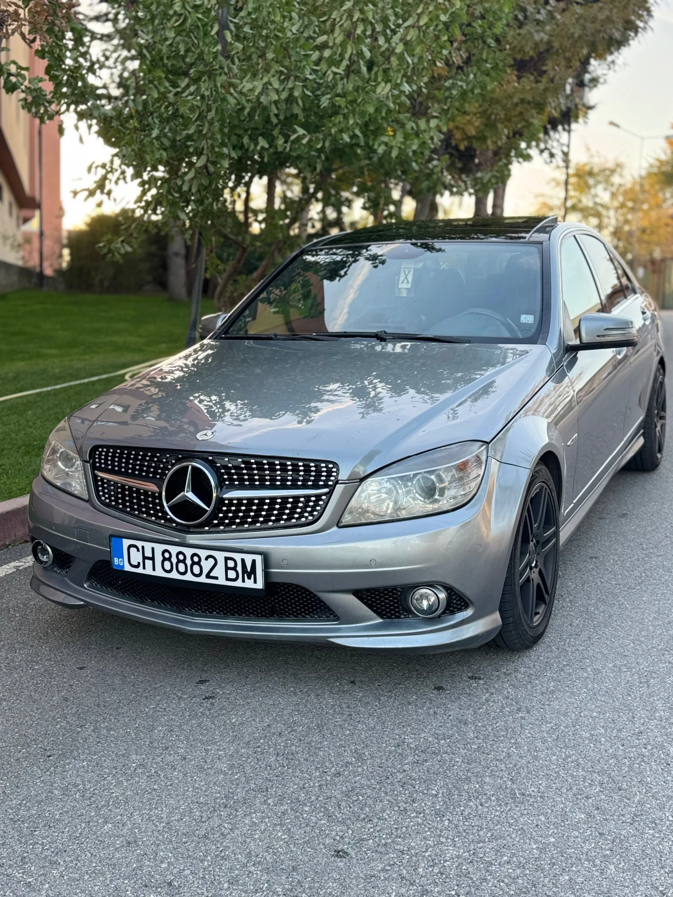 Mercedes-Benz C 220 * AMG Line* PANORAMA* СМЕНЕНИ ВЕРИГИ* 