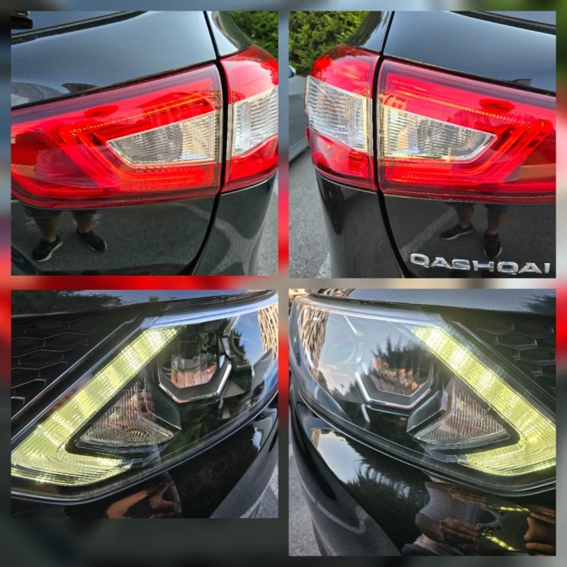 Nissan Qashqai 1.6i-TEKNA-360 kameri-NAVI-PODGREV-PANORAMA, снимка 12 - Автомобили и джипове - 46635166