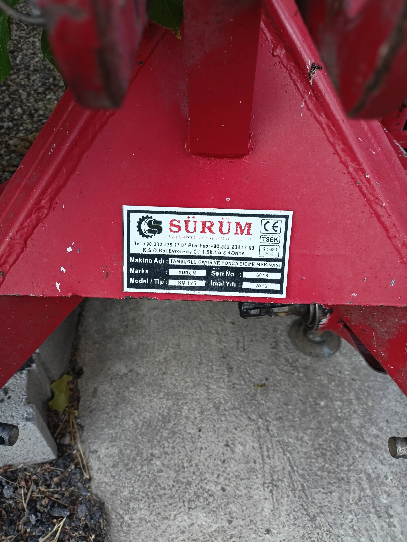 Сенокосачка Друга марка Sorum, снимка 6 - Селскостопанска техника - 54000534