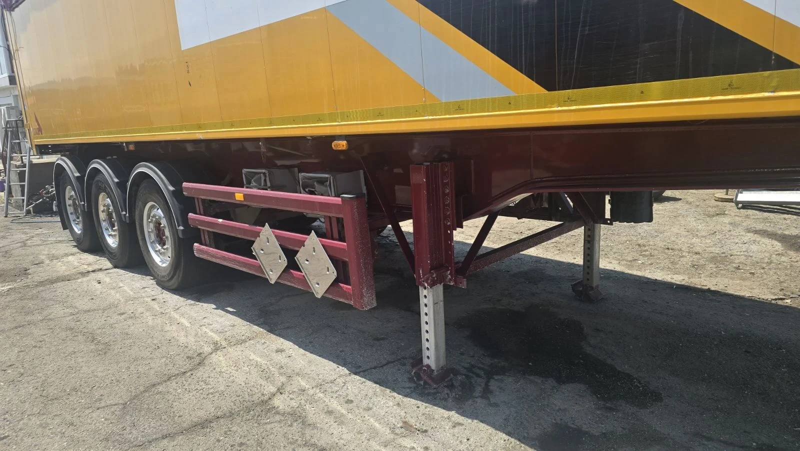 Полуремарке Stas S300CX / 53 куб. / тара 5900 кг., снимка 8 - Ремаркета - 55604201