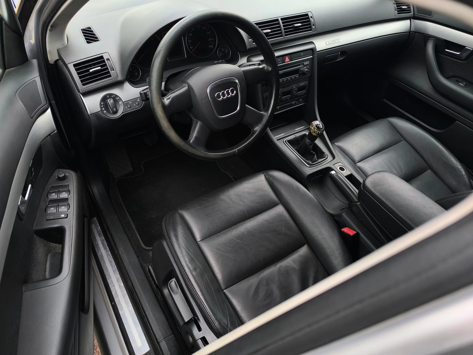 Audi A4 2.0TDI-140кс(BPW)-S-line-4x4-КОЖА-КЛИМА-6 скорости, снимка 10 - Автомобили и джипове - 54580629