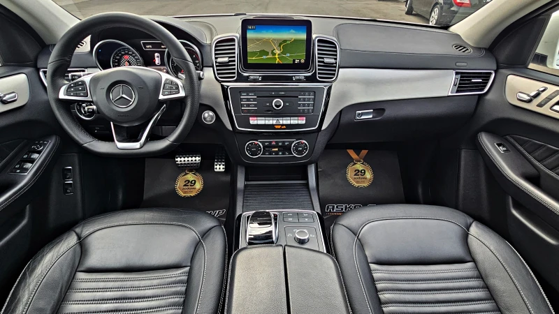 Mercedes-Benz GLE Coupe AMG/GERMANY/360CAM/DISTR/ПОДГРEB/AIRMAT/PANO/LIZIN, снимка 9 - Автомобили и джипове - 49546886