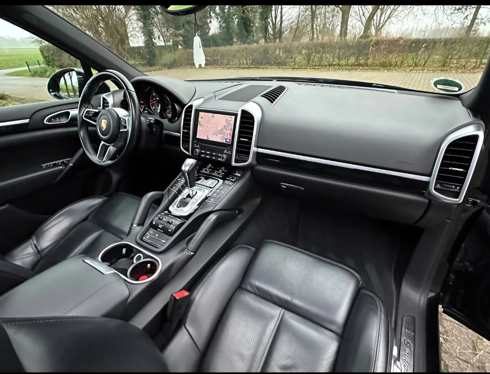 Porsche Cayenne S 4.2 MATRXI Сервизна история Германия ЛИЗИНГ!!!, снимка 10 - Автомобили и джипове - 54661630
