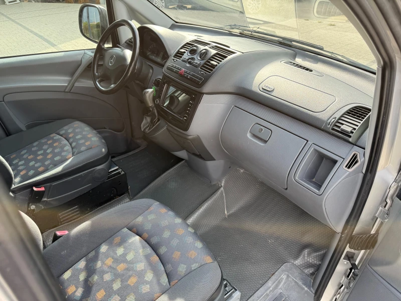 Mercedes-Benz Vito 120CDI 3.0 V6 Long Товаропътнически 5-местен , снимка 10 - Бусове и автобуси - 51748499