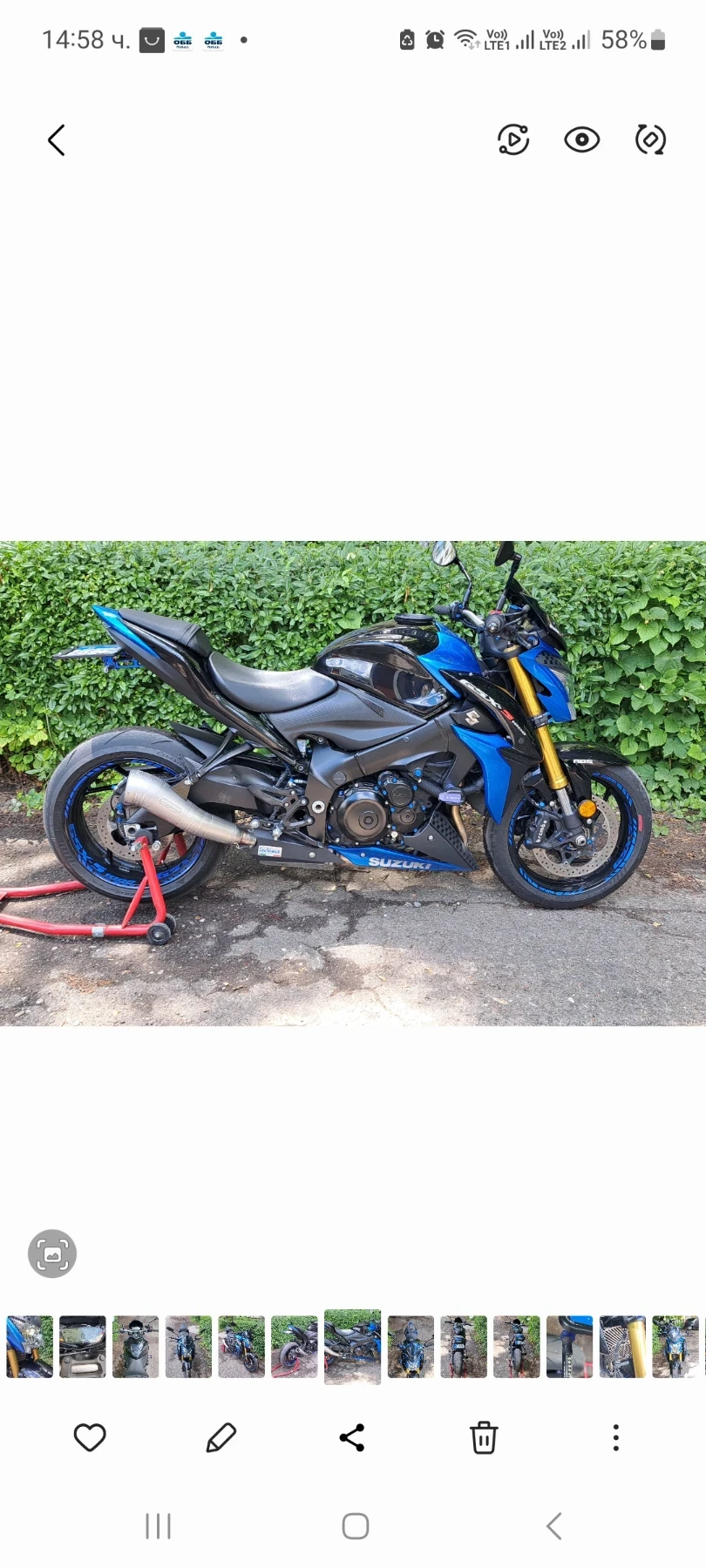Suzuki Gsx, снимка 5 - Мотоциклети и мототехника - 54934524