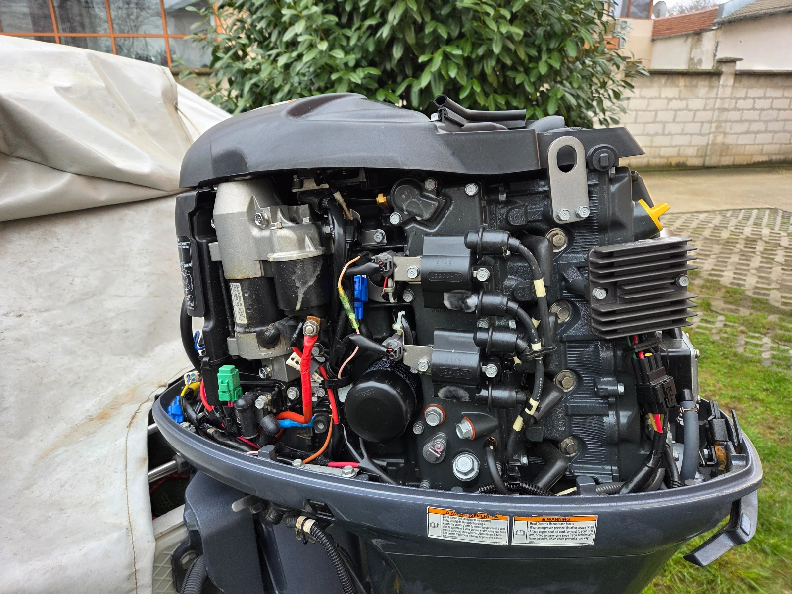 Извънбордов двигател Yamaha F60 FET - изображение 3