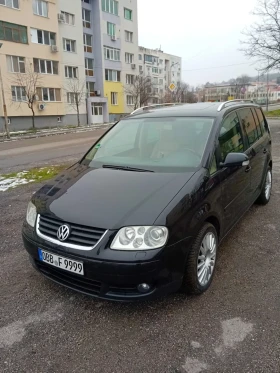 VW Touran 2.0 TDI КОЖА ПОДГРЕВ НАВИ ШИБИДАХ ТЕГЛИЧ  - 3100 € / 6063.07 лв. - 73720235 2
