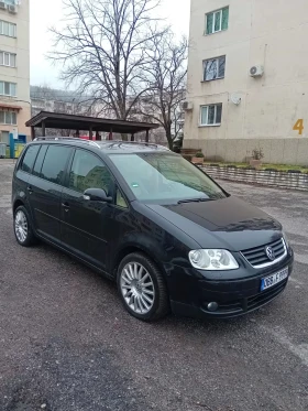 VW Touran 2.0 TDI КОЖА ПОДГРЕВ НАВИ ШИБИДАХ ТЕГЛИЧ  - 3100 € / 6063.07 лв. - 73720235 6