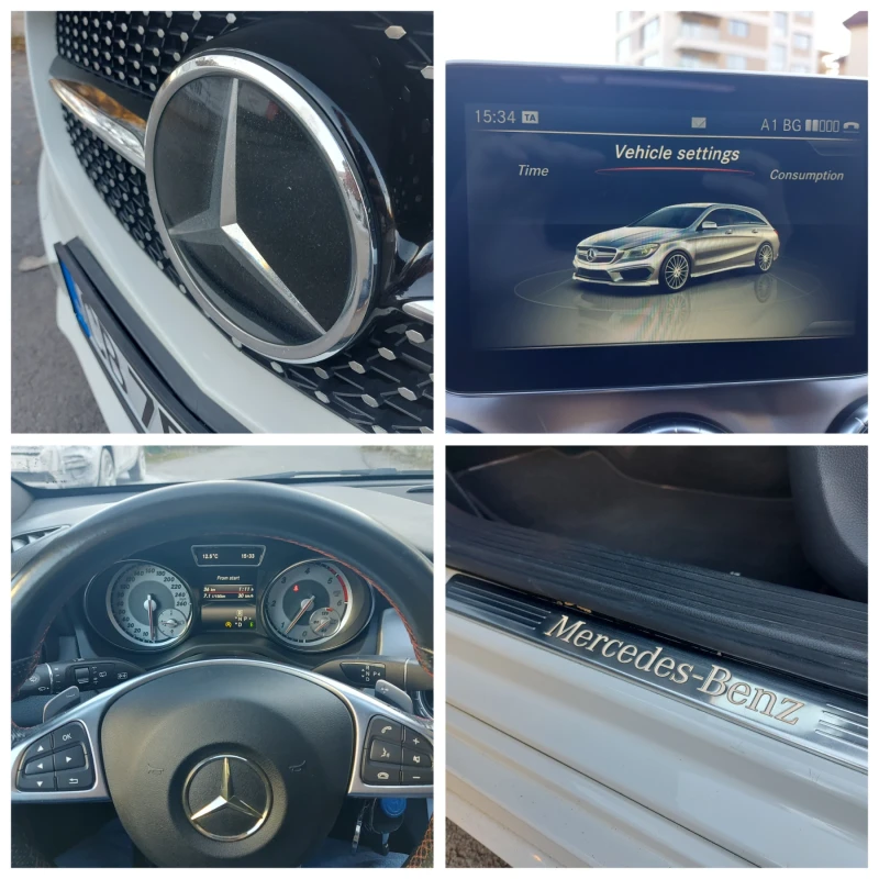 Mercedes-Benz CLA 220 Facelift AMG Full, снимка 14 - Автомобили и джипове - 47894071