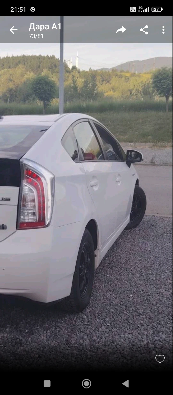Toyota Prius 1.8 h Топ цена!!!!, снимка 4 - Автомобили и джипове - 55141060