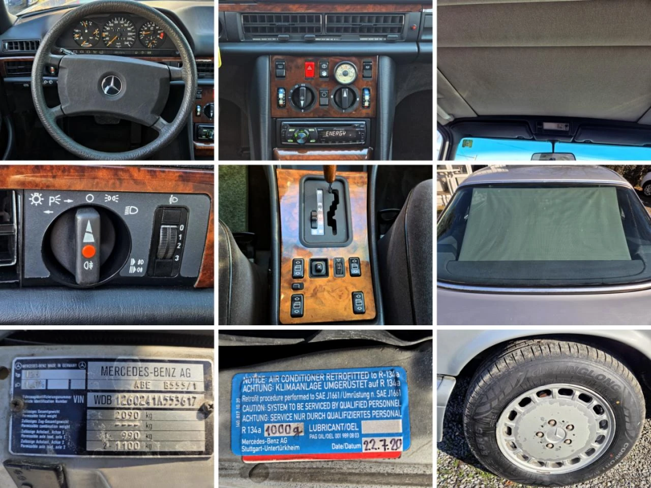 Mercedes-Benz 126 300 SE, снимка 5 - Автомобили и джипове - 54724800