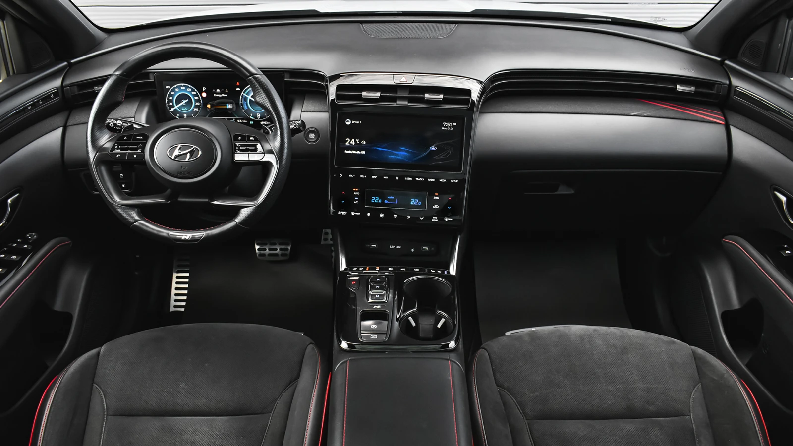 Hyundai Tucson 1.6 T-GDi N LINE Plug-in Hybrid 4x4 Automatic, снимка 8 - Автомобили и джипове - 54760134