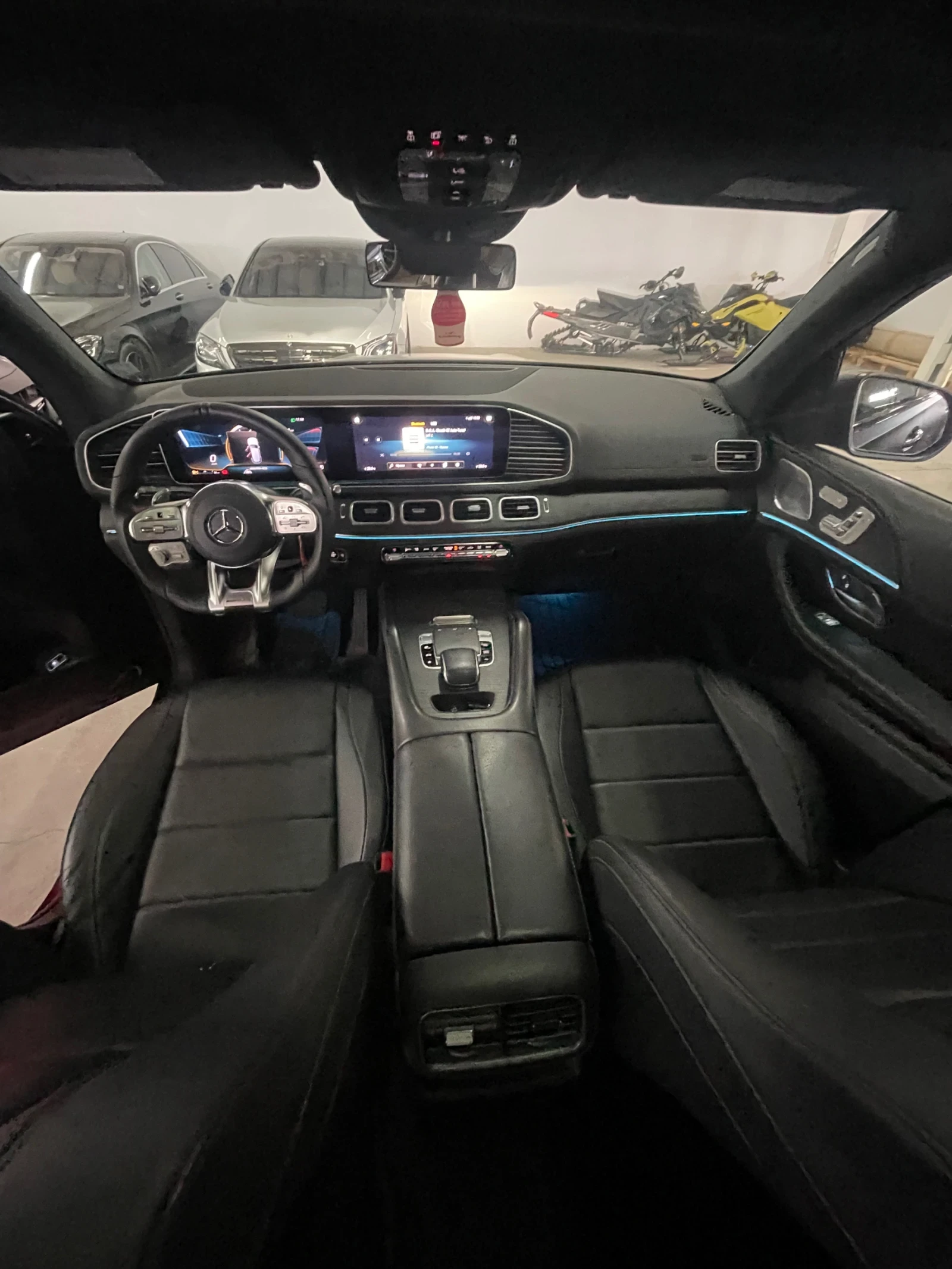 Mercedes-Benz GLE 450 AMG 6.3Face/Burm/Камера/Панорама/дистр/Лед/ТОП!!!, снимка 9 - Автомобили и джипове - 55053062
