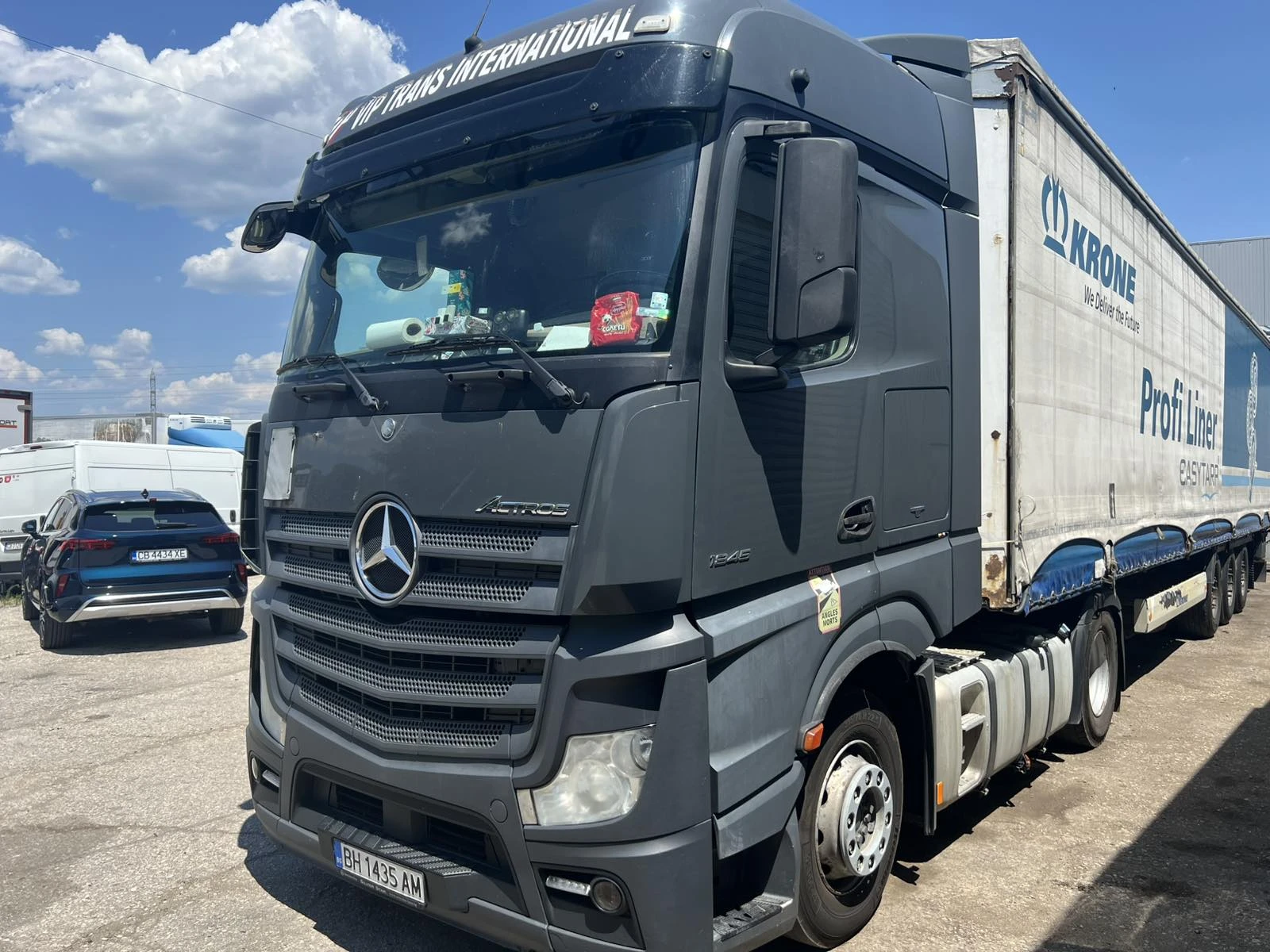 Mercedes-Benz Actros КОМПОЗИЦИЯ С ПОЛУРЕМАРКЕ KRONE SD 2013г. - изображение 3