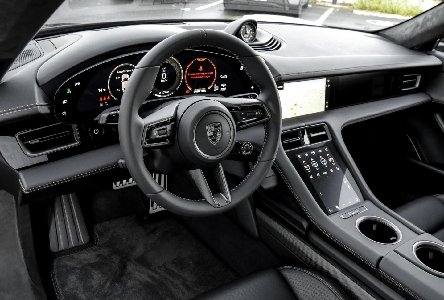 Porsche Taycan TURBO S LED-MATRIX PANORAMA BURMESTER KERAMIK | Mobile.bg   8