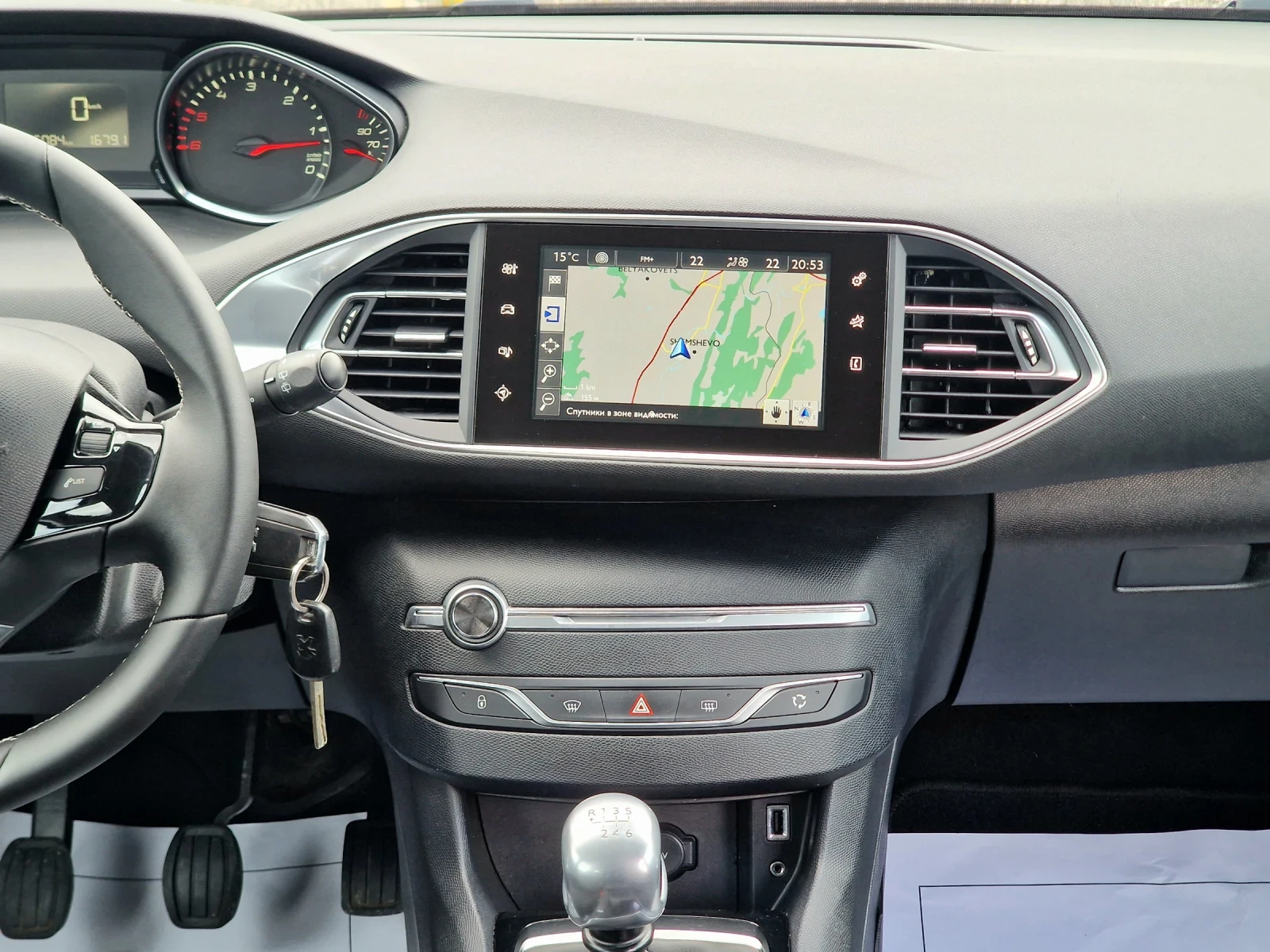 Peugeot 308 1.6 HDI 120k, снимка 11 - Автомобили и джипове - 54086064