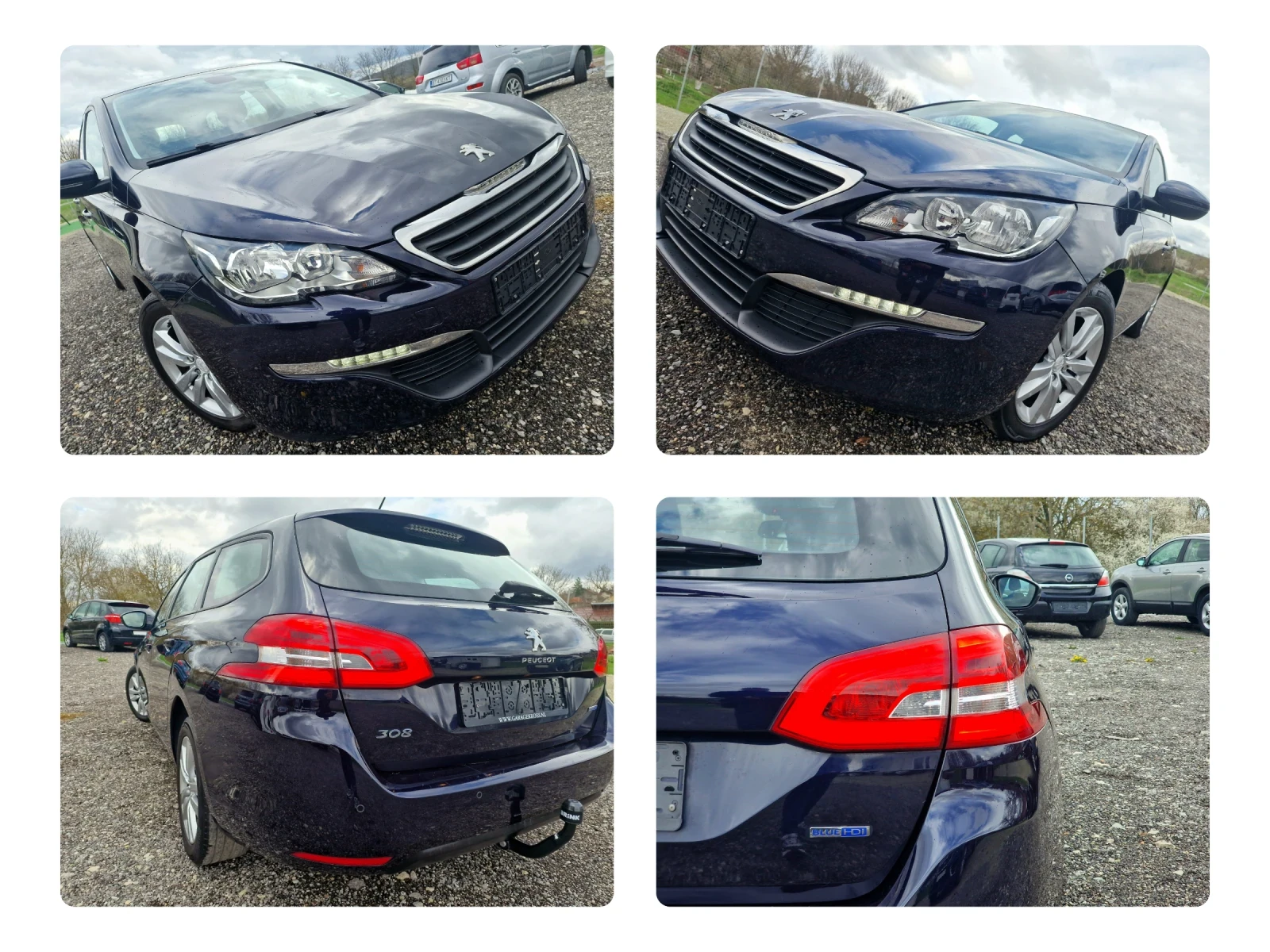 Peugeot 308 1.6 HDI 120k, снимка 6 - Автомобили и джипове - 54086064