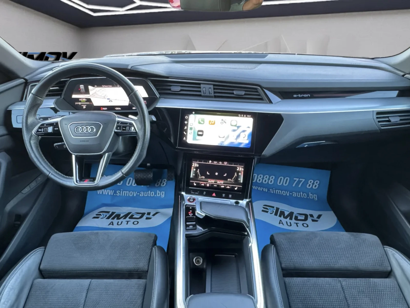 Audi E-Tron S 503��. SPORTBACK S-LINE PLUS APPLE CAR PLAY ���� | Mobile.bg � ����������� 14