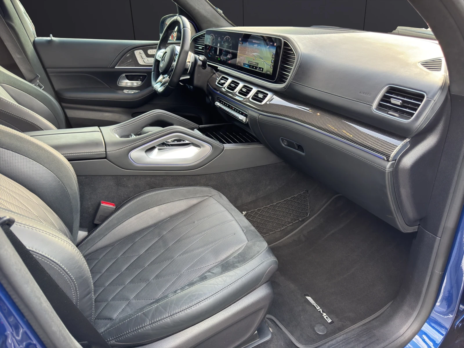 Mercedes-Benz GLS 63 AMG * 3dBURMESTER* * CARBON* PANO* DISTR* KEYLE | Mobile.bg   14